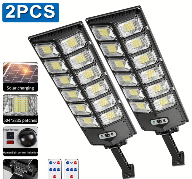 \ z 3 Trybami, 320° Szeroki Kąt | Wodoodporna Lampa Bezpieczeństwa na Ulice, Garaże, Dziedziniec – Lightight