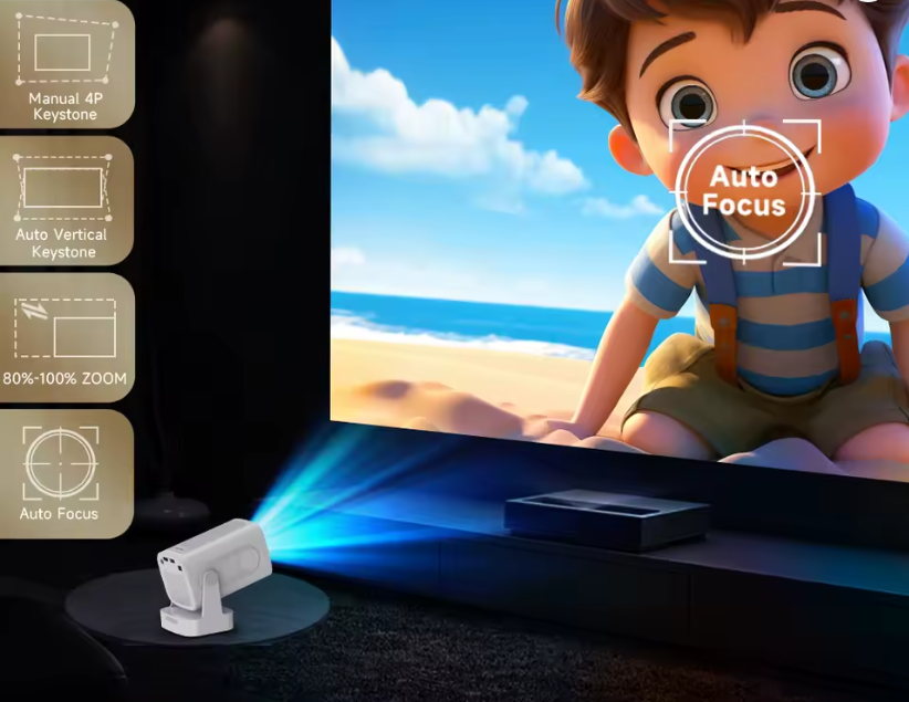 ShineSace Projektor 4K Ultra HD