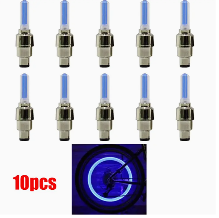 10x Neony LED na Szprychy Rowerowe i Motocyklowe – Ultra Jasne Oświetlenie Nocne | Bezpieczna Jazda dla Dzieci i Dorosłych