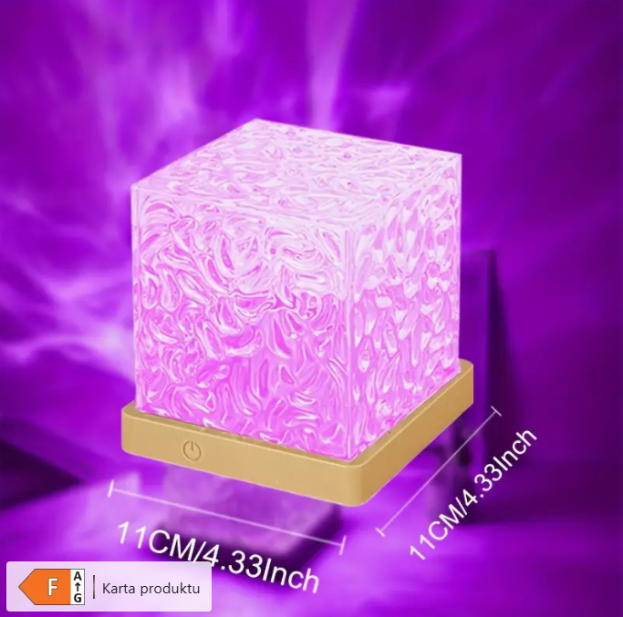 16-Kolorowa Lampa LED z Efektem Świateł Polarnych – Zdalne Sterowanie, Dotyk, USB – Magiczna Dekoracja do Sypialni i Salonu